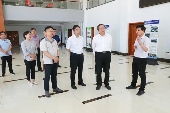 区政协主席樊瑞到济南新材料产业园区视察提案办理工作