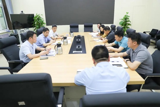 济南新材料产业园区召开重点工作调度会