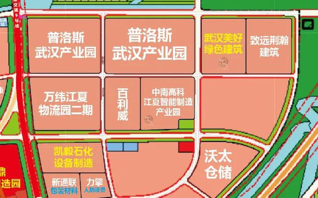 中南高科·江夏智能制造产业园（平面方案）公示