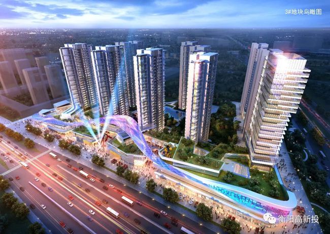 衡阳高新未来城创客谷总建筑面积25万平方米
