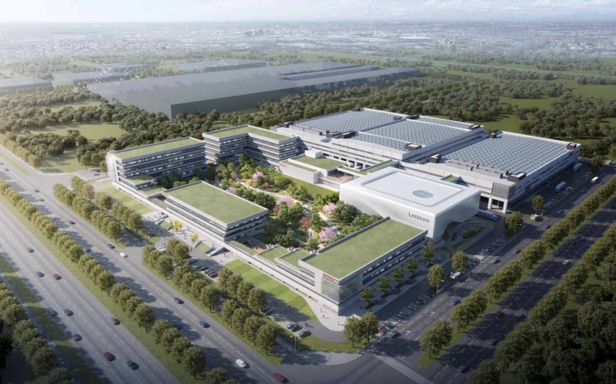  联想天津产业园建设全力提速 打造天津智能制造灯塔工厂