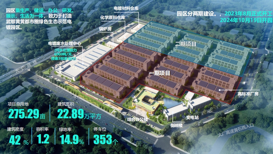 湖北省最大电镀加工厂家|湖北电镀产业园|华中表面处理园区厂房招租，带独立