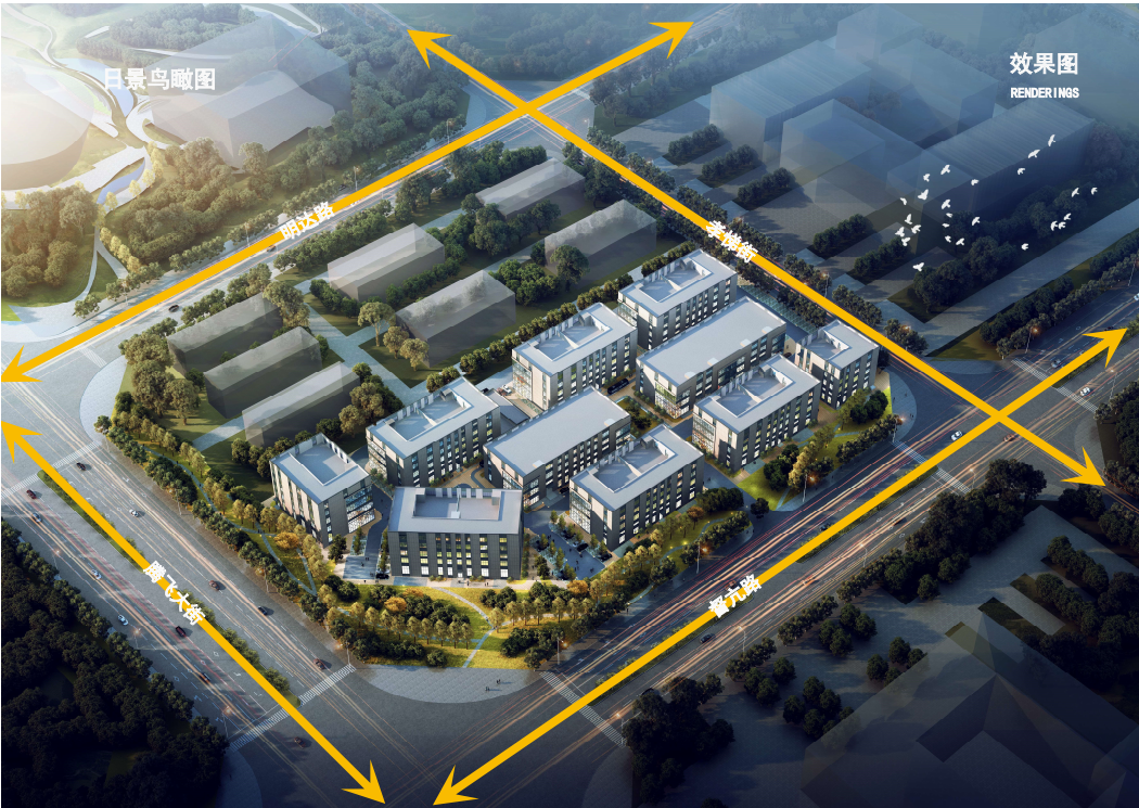 涿州独栋四层厂房出售，生产研发仓储办公