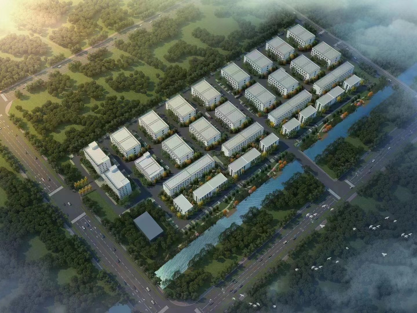 扬州广陵经开区全新工业厂房正在招商中