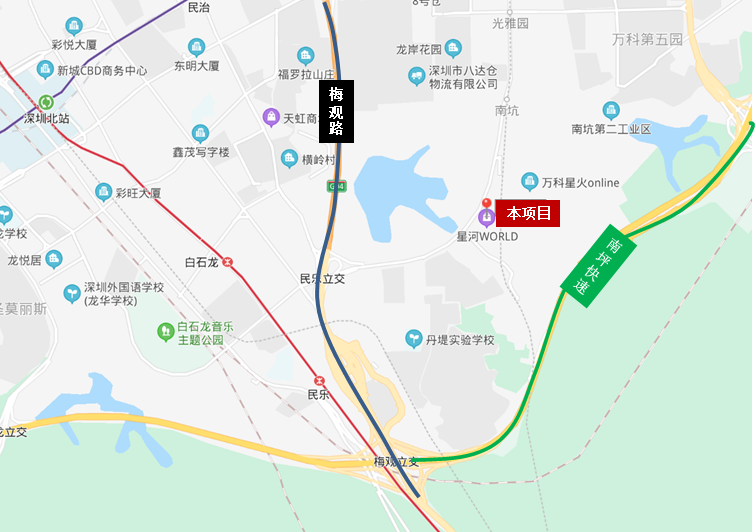 深圳坂田星河双子塔-租赁中心
