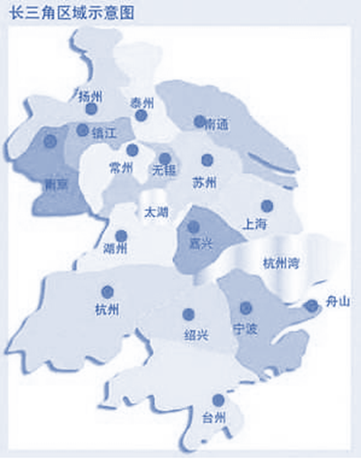 2020年长三角地区主要省份产业集群现状及布局分析